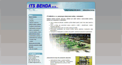 Desktop Screenshot of itsbenda.cz