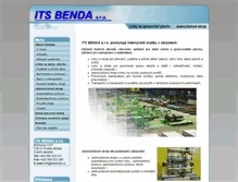 Tablet Screenshot of itsbenda.cz